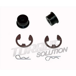 Torque Solution Shifter Cable Bushings: Mitsubishi Evolution VII-IX 2001-06 (6Spd) thumbnail-0