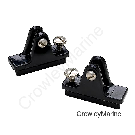 Seachoice Nylon Side Mount Deck Hinges With Stainless Steel Slide Lock (2 Per Pack1
