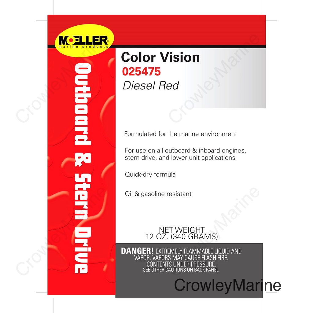 COLOR VISION FUEL TANK RED