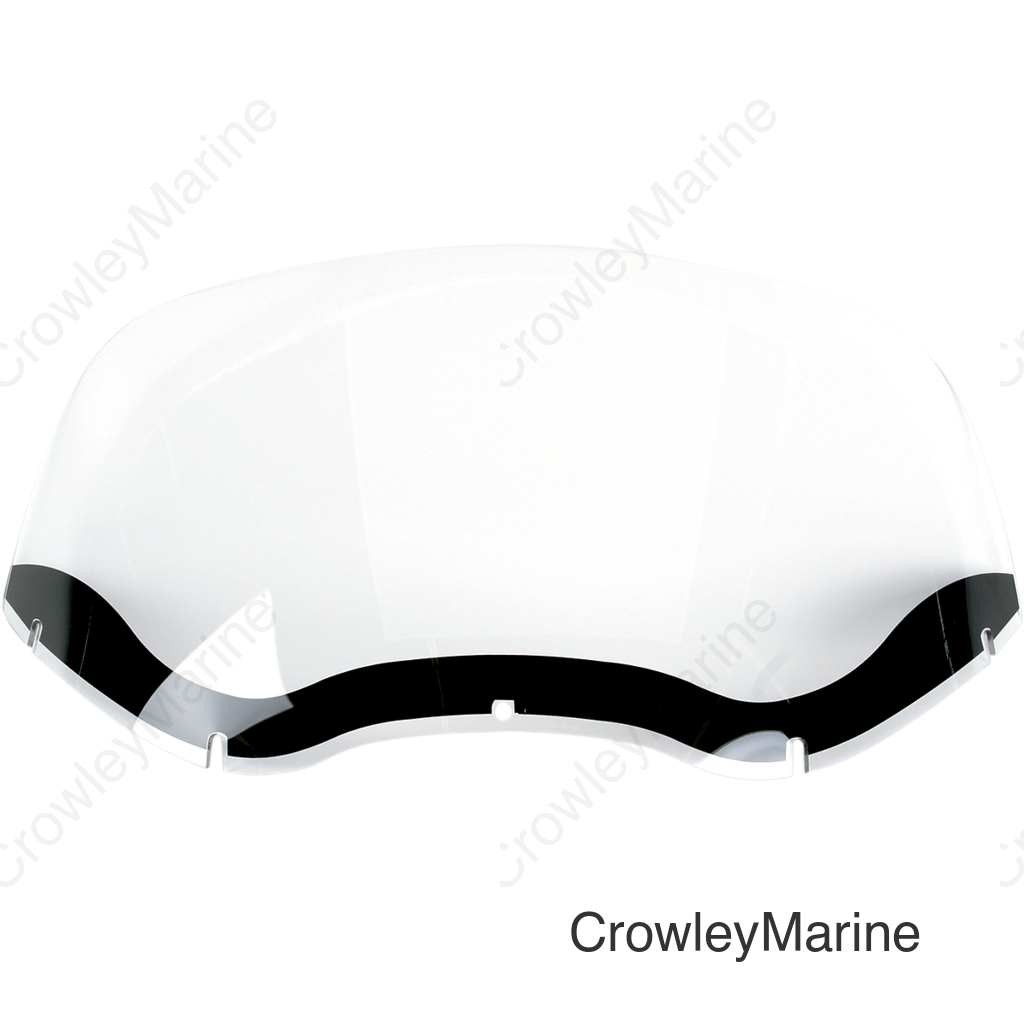 Windshield - 12" - Clear - '04-'13 FLTR
