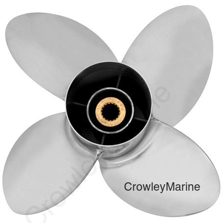 XL4 Prop - 4 Blade 16.13x15LH Stainless Steel