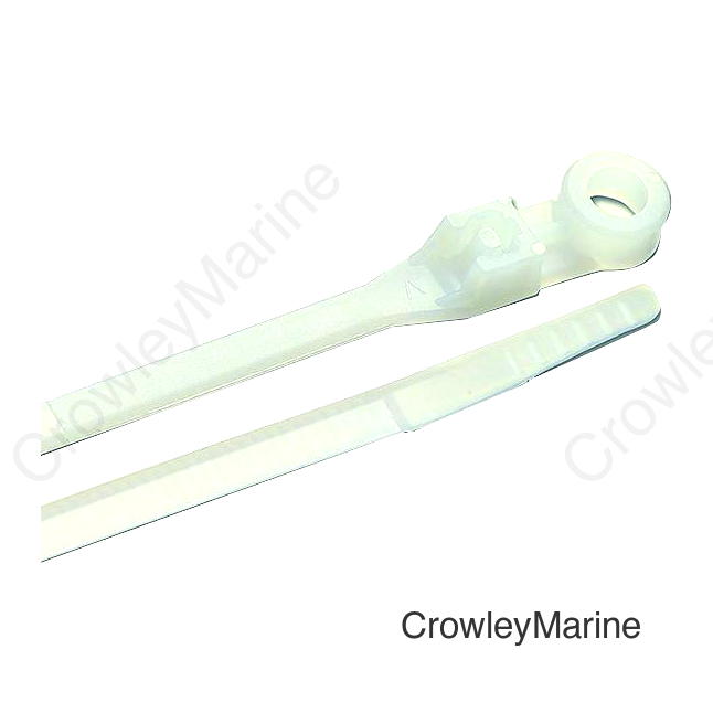 Mount Cable Tie 8 Nat 100Pc