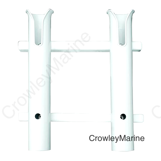 Polyethylene 2-Rod Rack, White