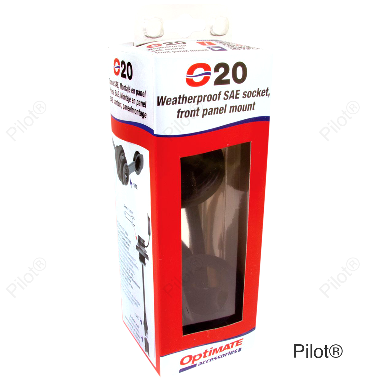SAE Panel Mount Socket - 12"