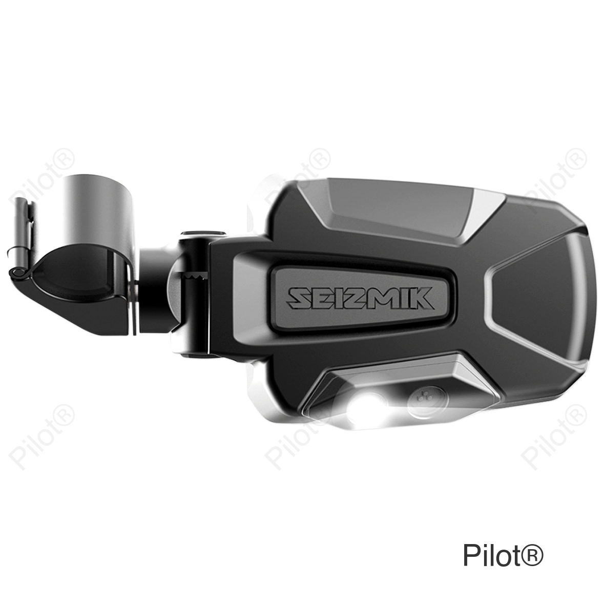 Mirrors - Pursuit Night Vision - Side View - Rectangle - Black - 1-3/4"