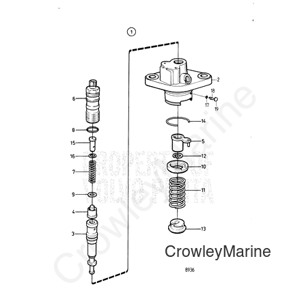 Clamping Ring(V2) - Volvo Penta (840854)