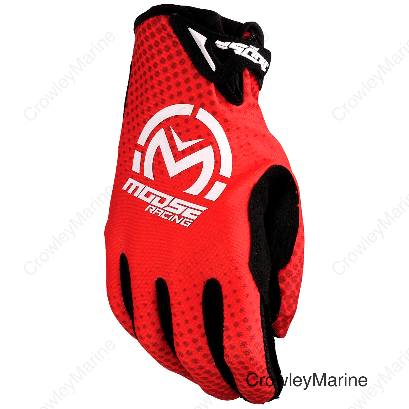 GLOVE SX1 RED MD