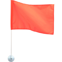 Seachoice Heavy-Duty Marine-Grade Nylon Orange Ski Flag w/ 24-in. Pole, 12 in. X 18 in. thumbnail-0