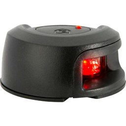Attwood LightArmor LED Deck Mount Side Light, Black, Port Side thumbnail-1