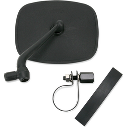 Mirror - Side View - Rectangle - Black - Left thumbnail-0