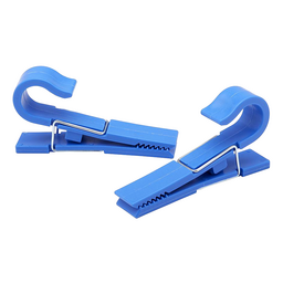 Seachoice Universal Clip, Blue, Pack of 2 thumbnail-1