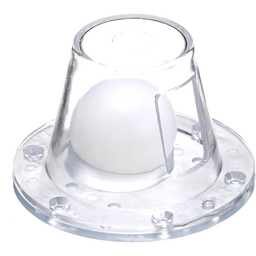 Seachoice Self-Bailing Scupper, Large, Clear, Fits 1.5-3 In. Openings thumbnail-0