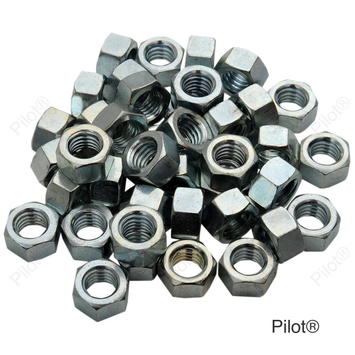 Replacement Wear Bar Nuts - 3/8" SAE - 40 Pack