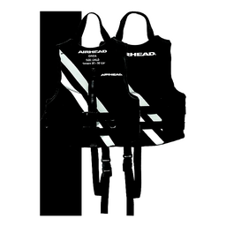 Airhead 1007502BBK Orca Neolite Kwik-Dry Life Vest, Child, Black/White thumbnail-0