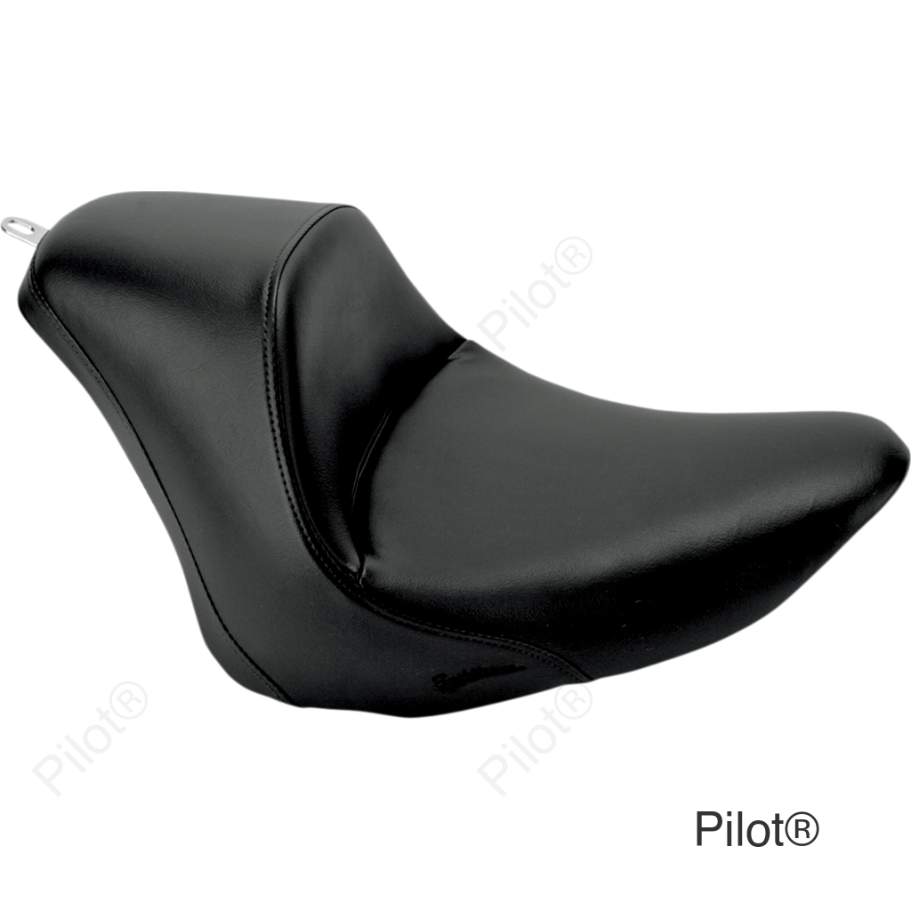 Heels Down Solo Seat - Without Backrest - Plain - Black - FB