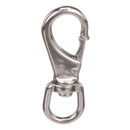Seachoice Heavy Duty Swivel Eye Snap, Polished Stainless Steel, Size #2, 4 In. Long, 3/4 In. ID Eye thumbnail-1