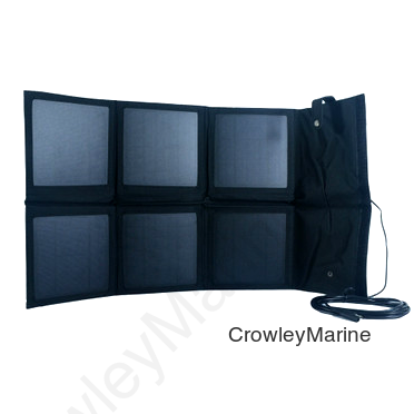 18-Wat Folding Solar Panel with 8 Amp Charge Controller (55020)