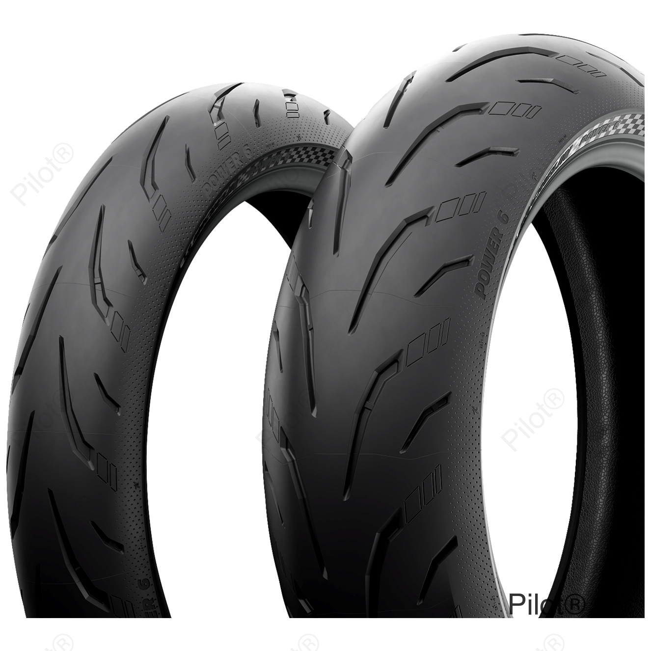 Tire - Power 6 - Front - 120/70ZR17 - (58W)