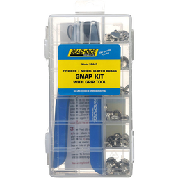 Seachoice 72-Piece Canvas Snap Kit with Tool, for Boat Covers and Canvas Covers thumbnail-3