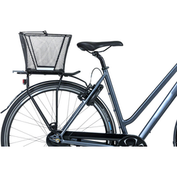 Basil Lesto MIK Rear Basket MIK Attachment Black
