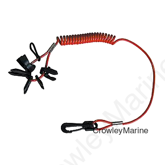 Airhead Outboard Kill Switch Keys With Lanyard - 7 Keys Fits Most Outboards