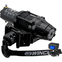 AS-25 Assault Winch - 2500 Lb - Synthetic Cable thumbnail-1
