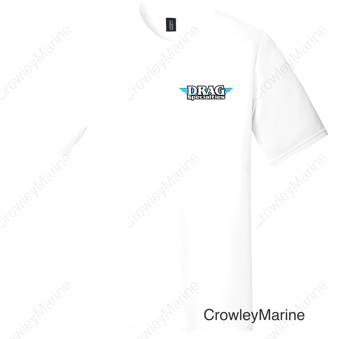 T-SHIRT DRAG WHT M