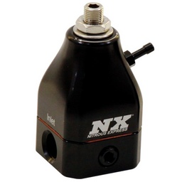 Nitrous Express NX Billet Fuel Pressure Regulator Bypass Style 30-100 PSI thumbnail-1