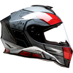 HELMET YTH WARRANT SENTINEL BK/RD MD thumbnail-2