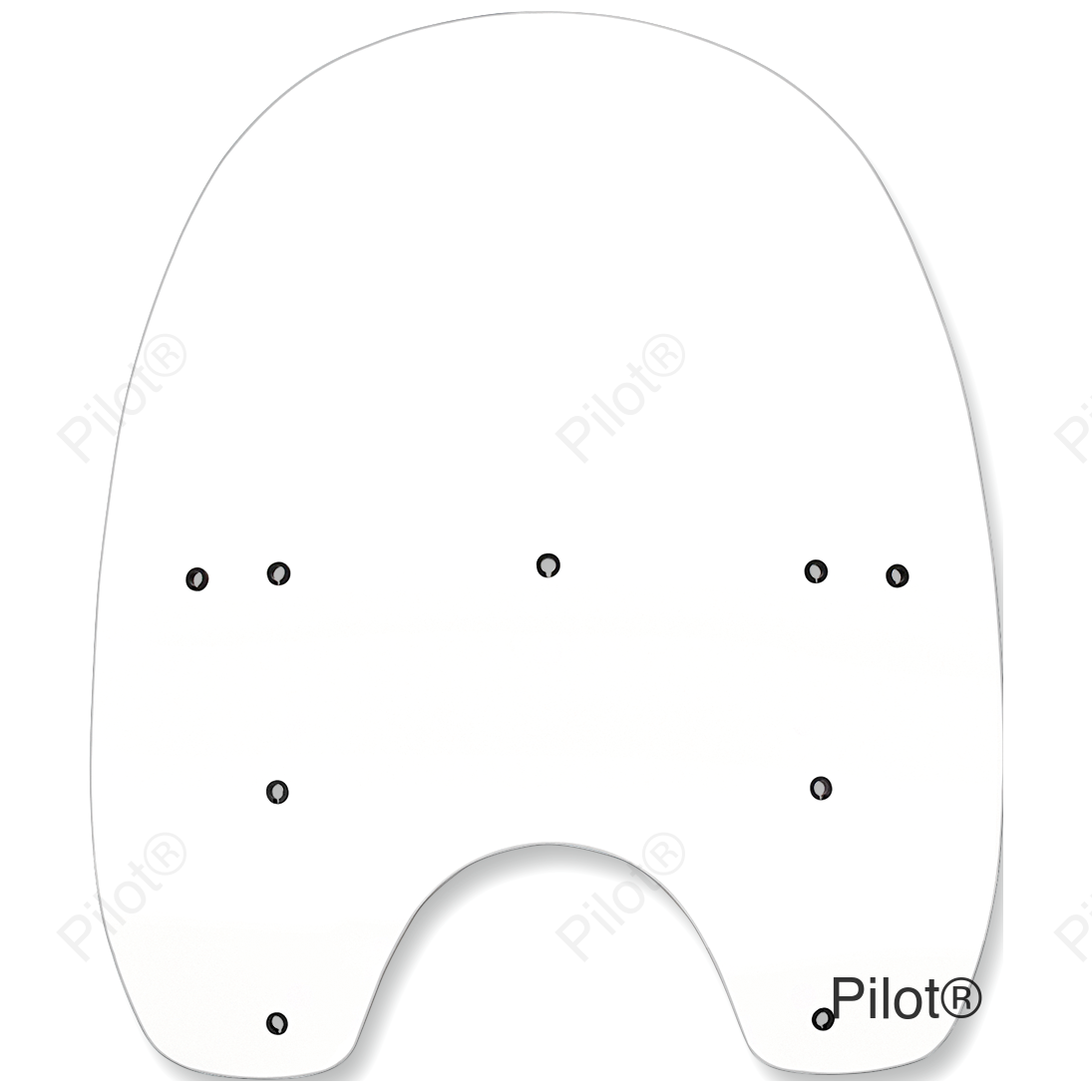 Replacement Shield - 19" - Clear - FXDWG