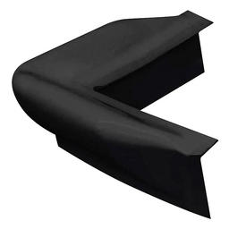 Seachoice 12 In. PVC Dock Bumper Corner, Black thumbnail-3