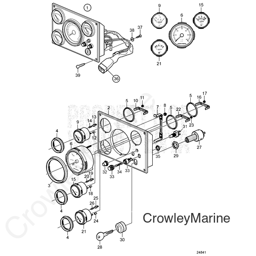 Thermometer - Volvo Penta (856811)