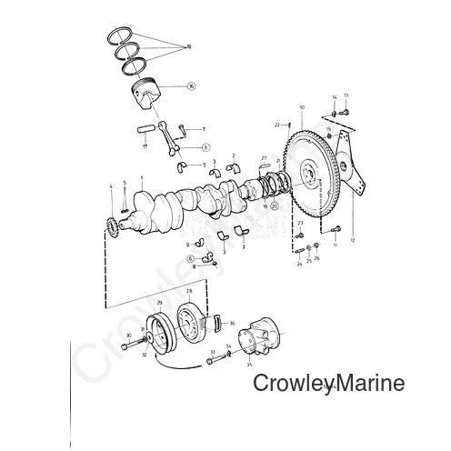 Bolt Volvo Penta - Volvo Penta (3853203)