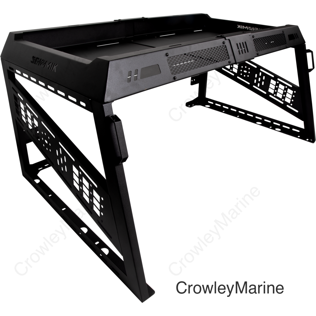 Bed Rack Kit - Full Height - Black - Cam Am/Defender | Polaris/Ranger
