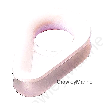 Sea-Dog 173554 Standard Thimble, White Nylon, 1/2"