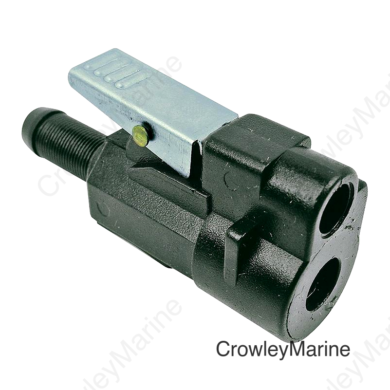 Seachoice Deluxe Fuel Connector For Mercury, Acetal - Female Tank Fitting 3/8" Barb