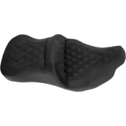 Roadsofa™ Seat - without Backrest - Full Lattice Stitch - Heated - '08-'23 FLH thumbnail-4