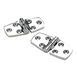 Seachoice Marine-Grade Door Hinges, Polished 316 Stainless Steel, 3 in. X 1-1/2 in., Pack of 2 thumbnail-4