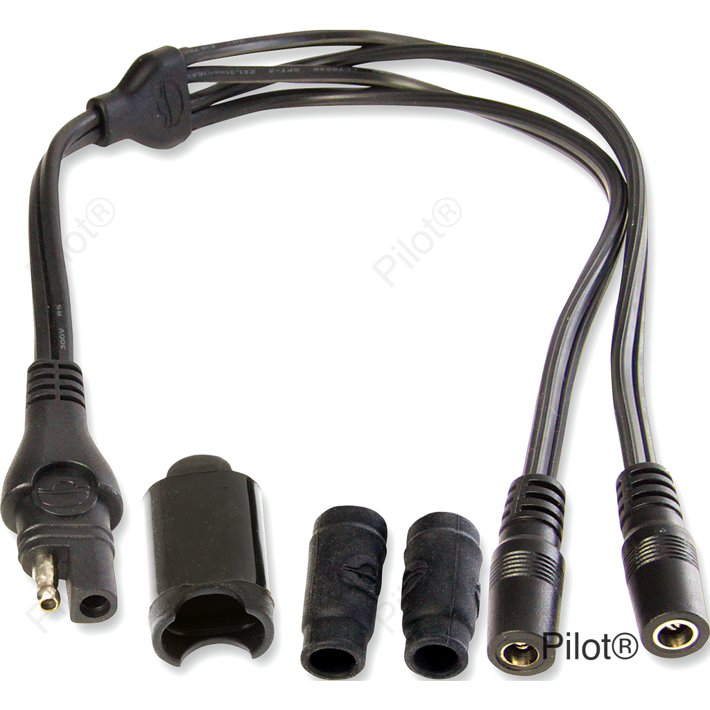 Y-splitter - SAE to DC 2.5 mm