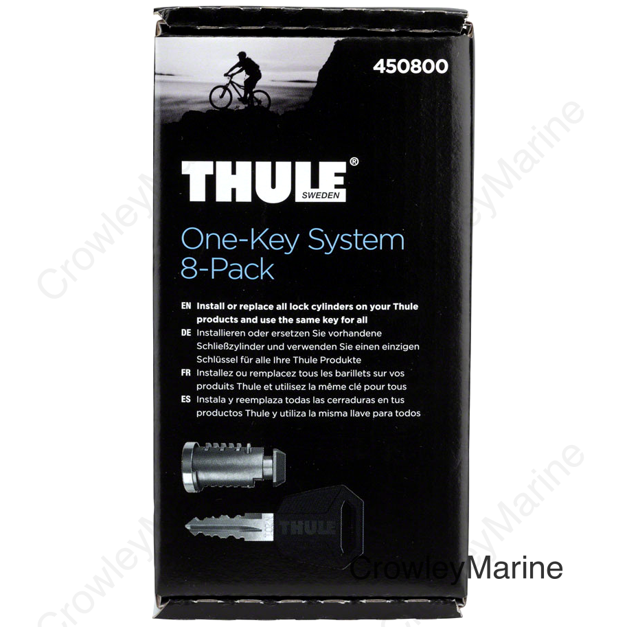 Thule 450800 One-Key Lock System 8 Pack