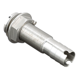 Seachoice Mega-Flow Dripless Thru Hull Fitting, 316 Stainless Steel, Fits 3/4 in. Hose, 1-1/2 in. Max. Hull thumbnail-3