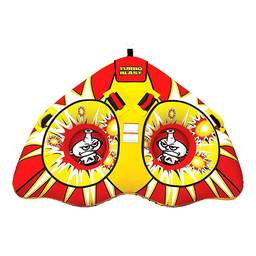 Airhead Turbo Blast 2 Inflatable Double Rider Towable thumbnail-1
