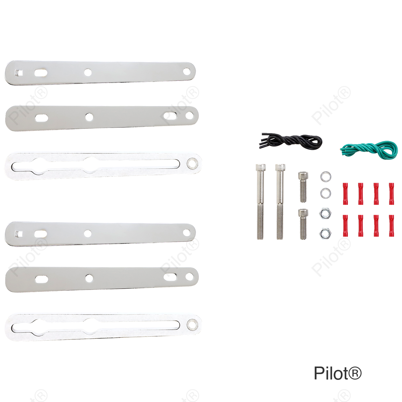 Turn Signal Relocation Kit - Sportster - Chrome