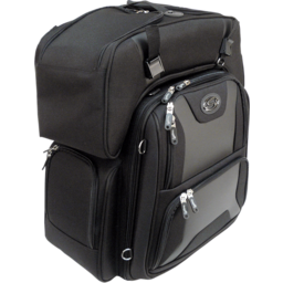FTB3600 Sport Sissy Bar and Combo Bag - Black thumbnail-0