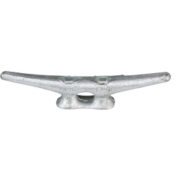 Seachoice Open Base Dock Cleat, Galvanized Gray Iron, 6 in. thumbnail-4