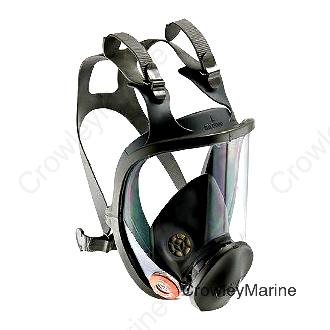 3M Full Face Respirator, Medium, 4/case