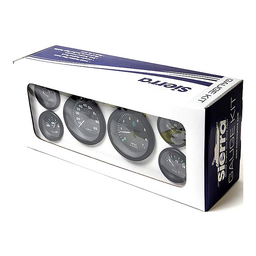 Sierra 68413P Eclipse Series Black Inboard / Sterndrive 6 Set with Tachometer, Speedometer, Voltmeter, Fuel, Water Temperature & Oil Pressure Gauges thumbnail-0