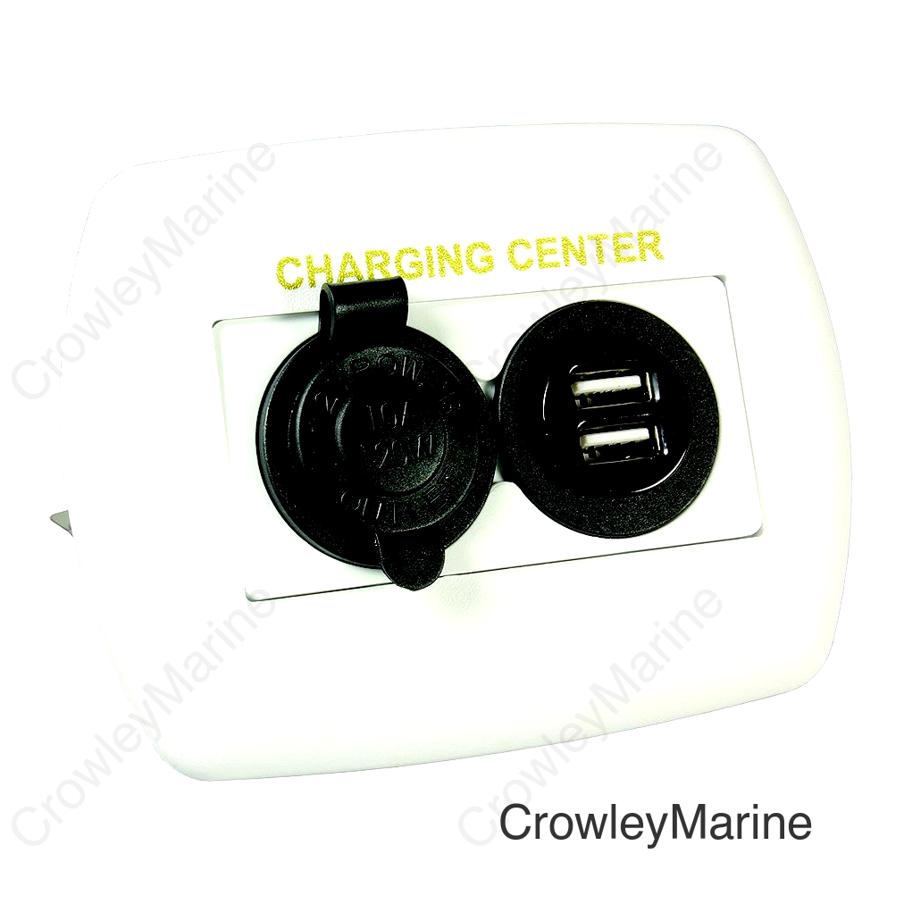 JR Products RV 12V/USB Charging Center