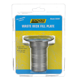 Seachoice Corrosion-Resistant Cast 316 Stainless Steel Deck Fill Waste Fill w/ Cap thumbnail-6