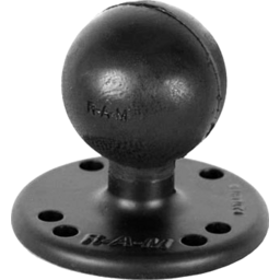 2 1/2" dia. w/1-1/2" Ball; 4# Std Wt Cap.